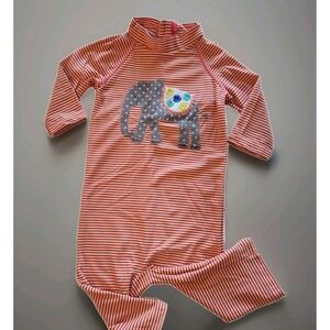 Baby Boden Stripes Swimming Suit One Piece - Size: 12-18 Months (86cm)